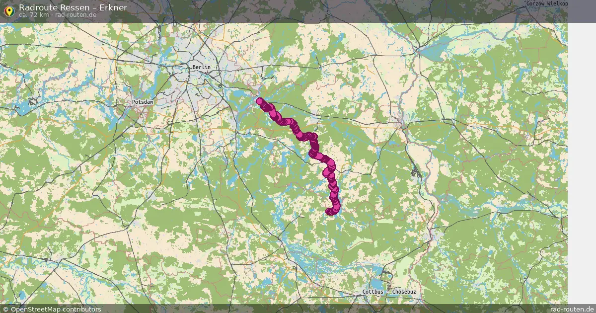 Radtour Ressen – Erkner