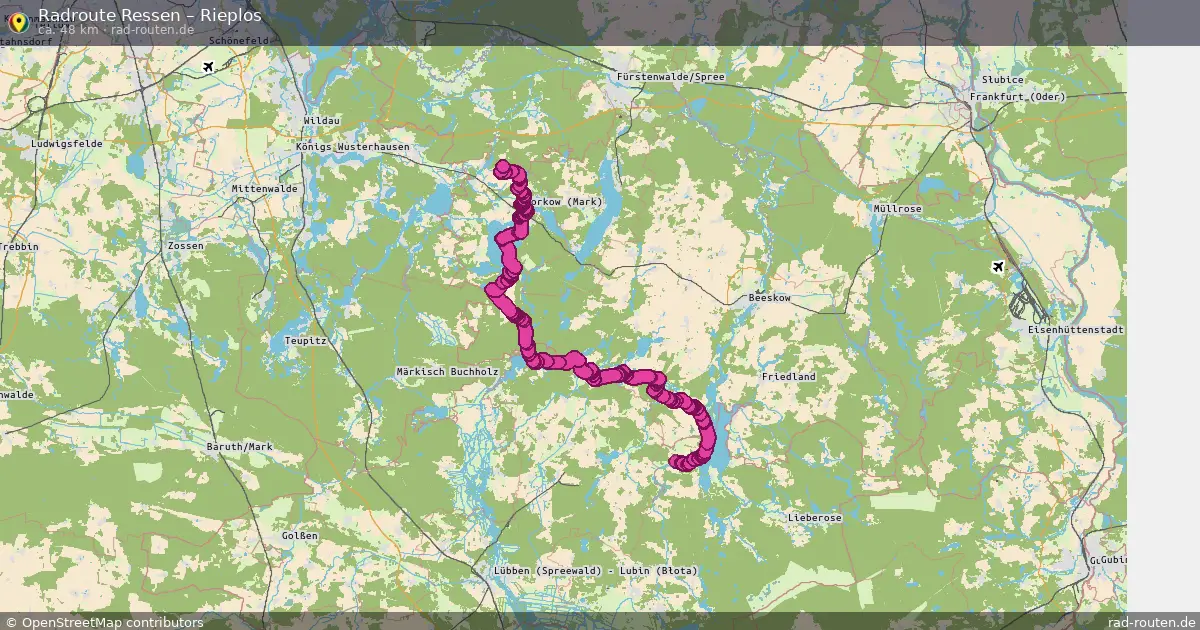 Radtour Ressen – Rieplos