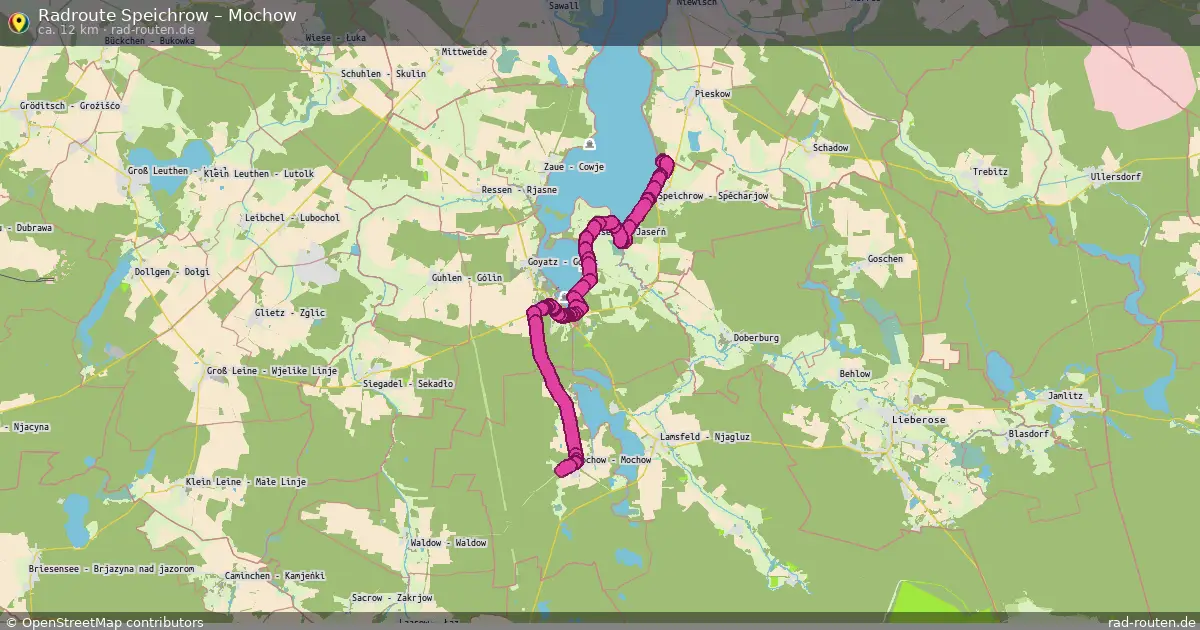Radtour Speichrow – Mochow