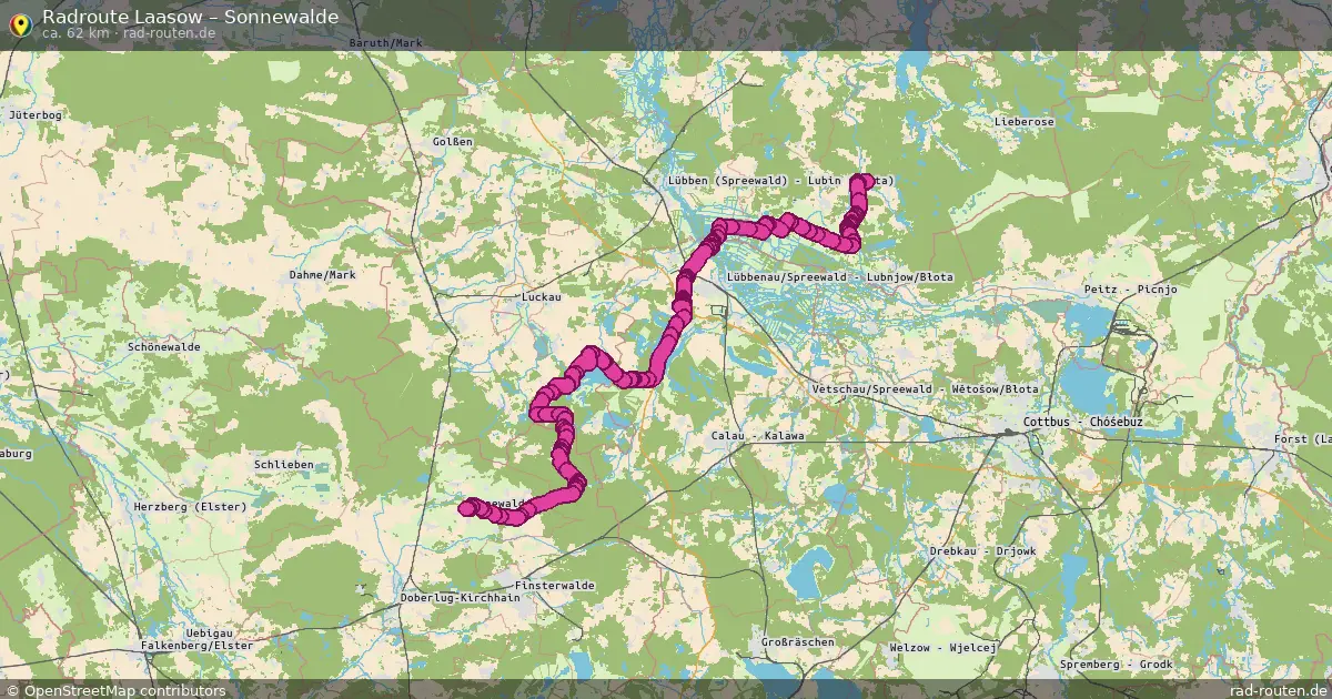 Radtour Laasow – Sonnewalde
