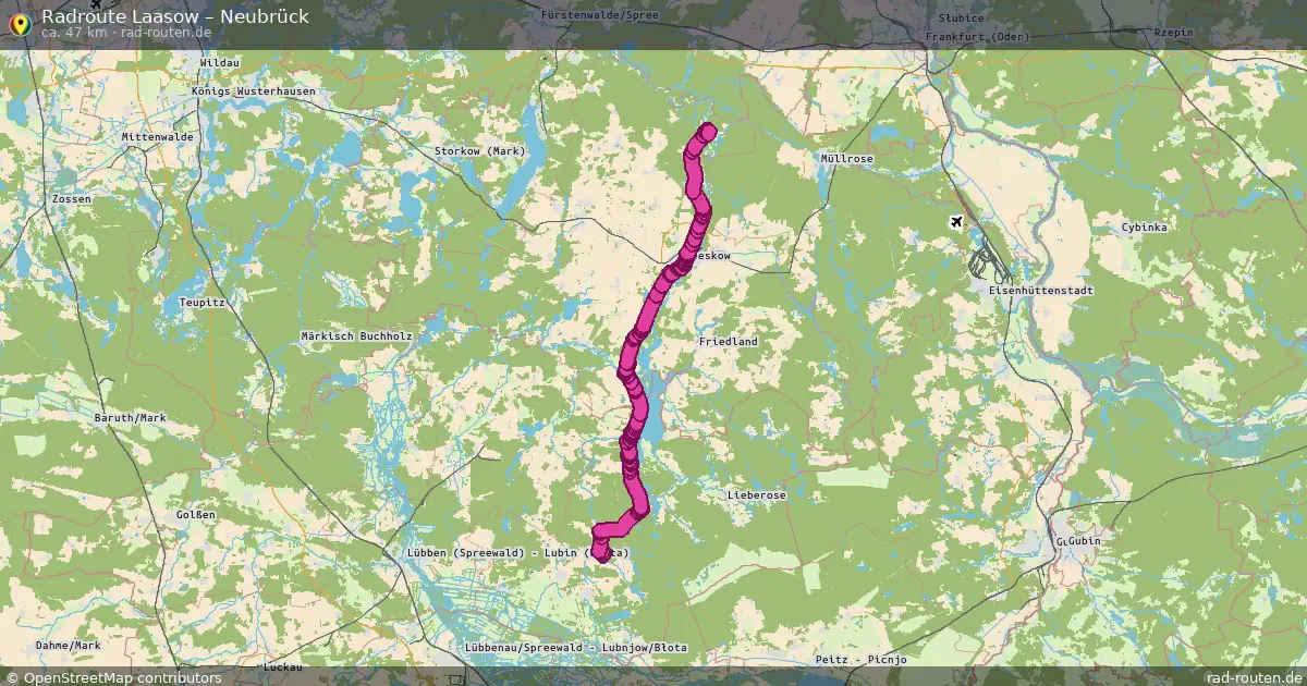 Radtour Laasow – Neubrück