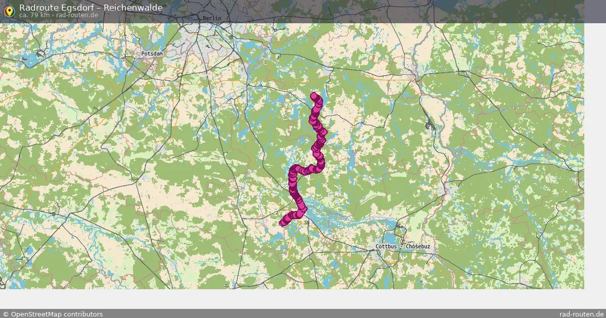 Radtour Egsdorf – Reichenwalde