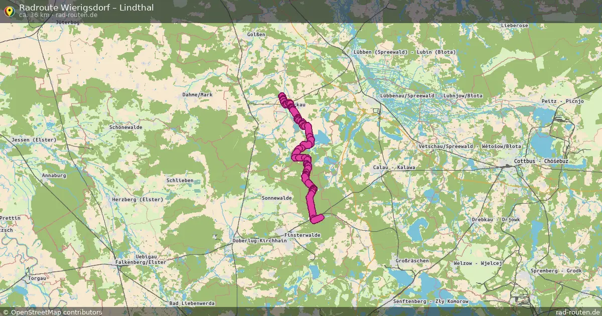 Radtour Wierigsdorf – Lindthal