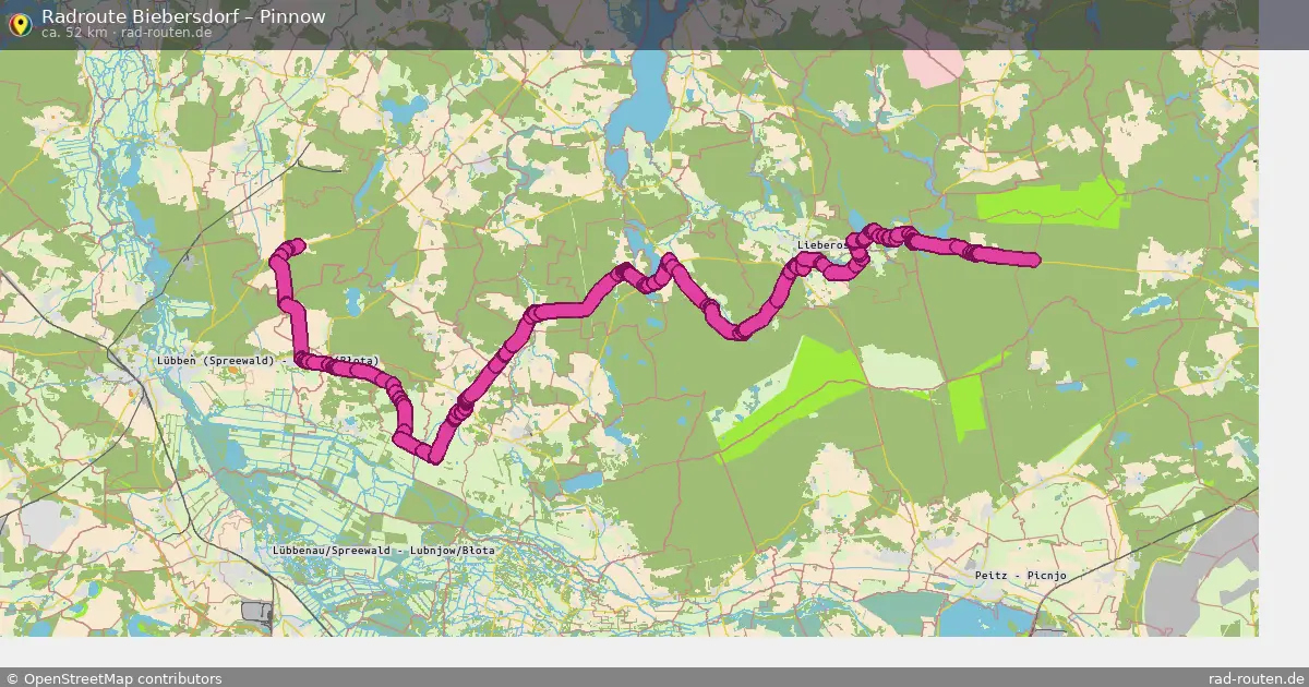 Radtour Biebersdorf – Pinnow