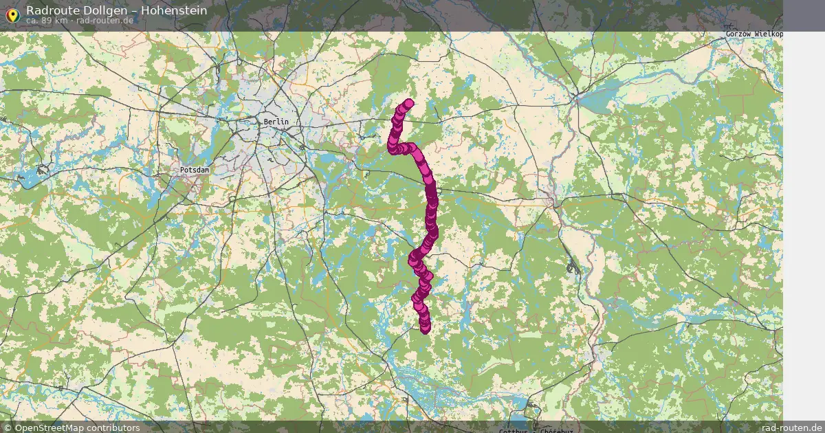 Radtour Dollgen – Hohenstein
