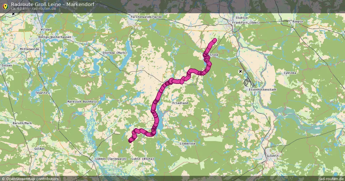 Radtour Groß Leine – Markendorf
