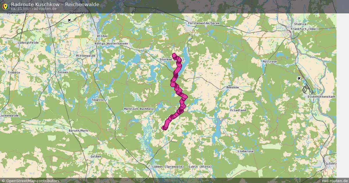 Radtour Kuschkow – Reichenwalde