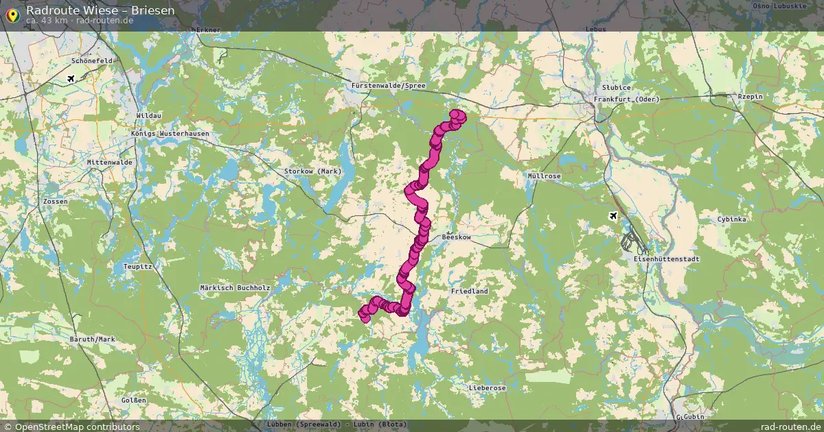 Radtour Wiese – Briesen