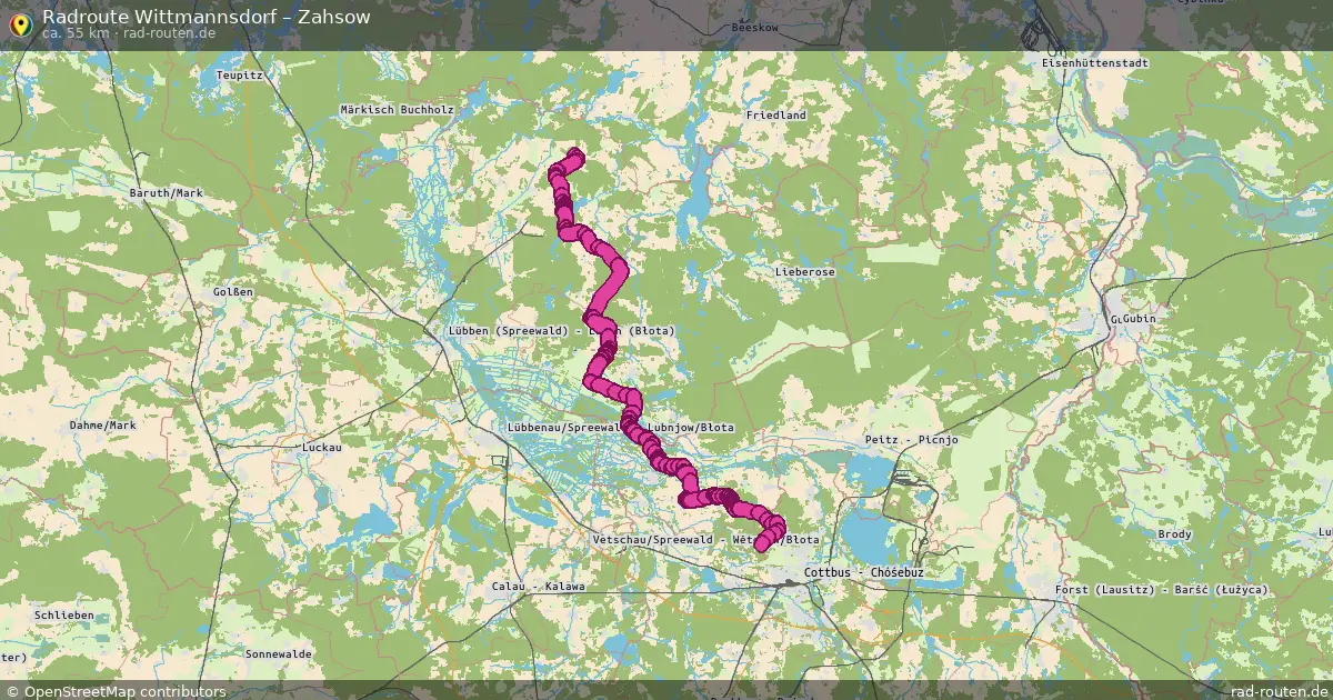 Radtour Wittmannsdorf – Zahsow