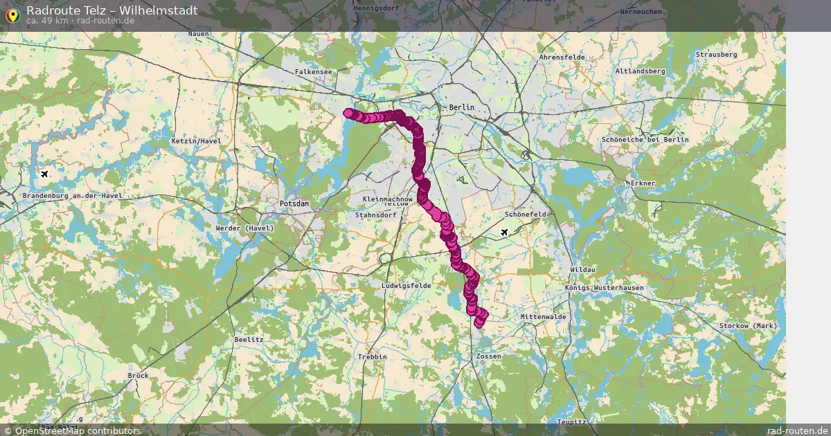Radtour Telz – Wilhelmstadt