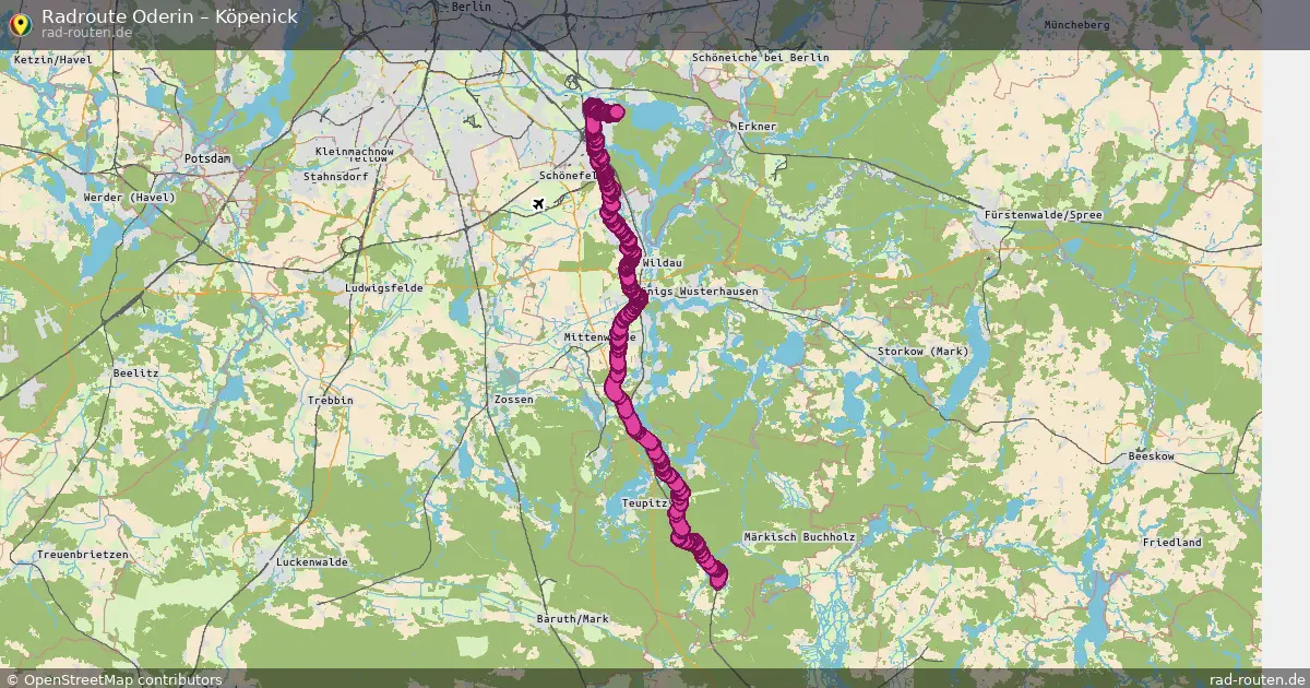 Radtour Oderin – Köpenick