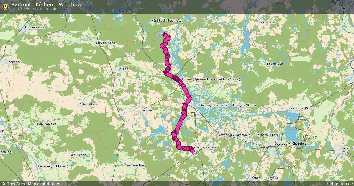 Radtour Köthen – Werchow