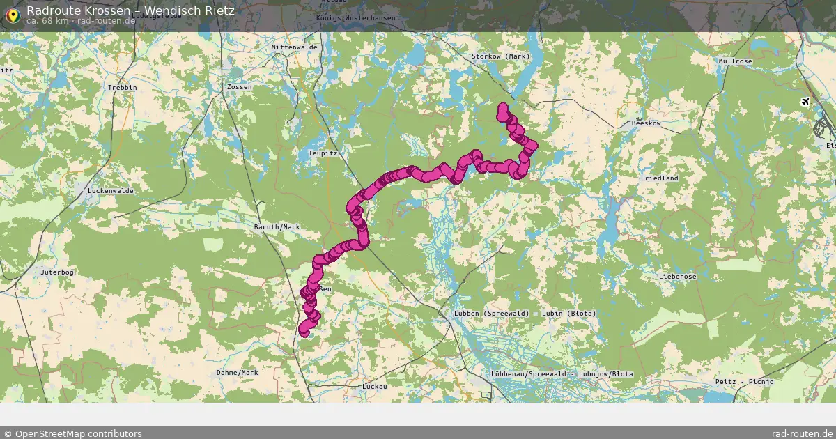 Radtour Krossen – Wendisch Rietz