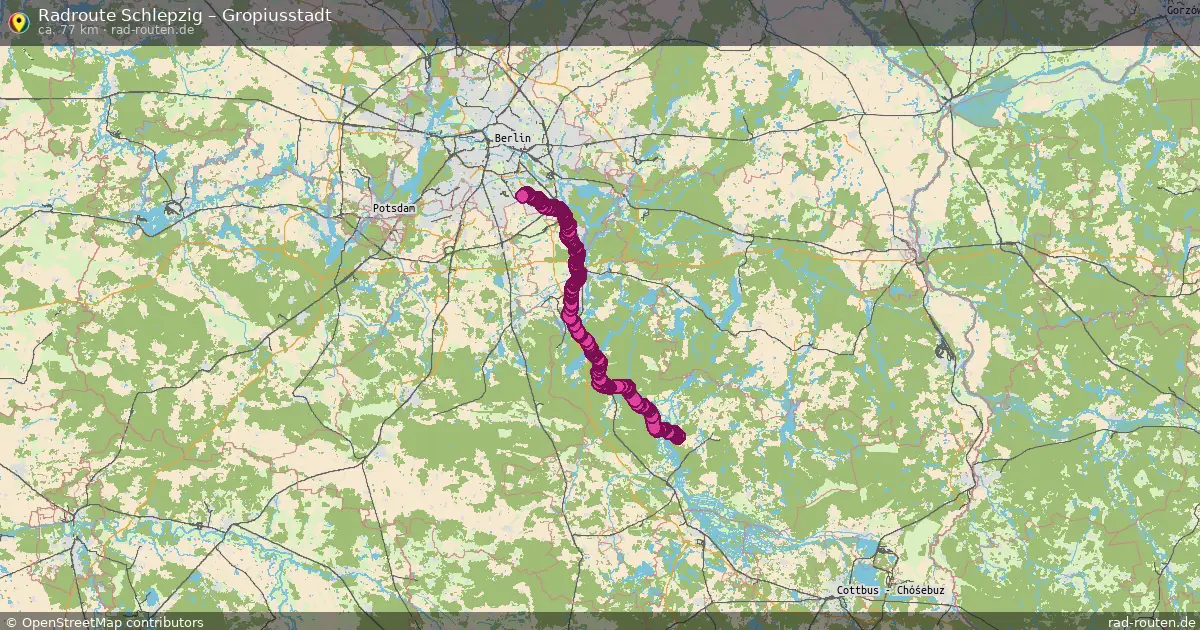 Radtour Schlepzig – Gropiusstadt