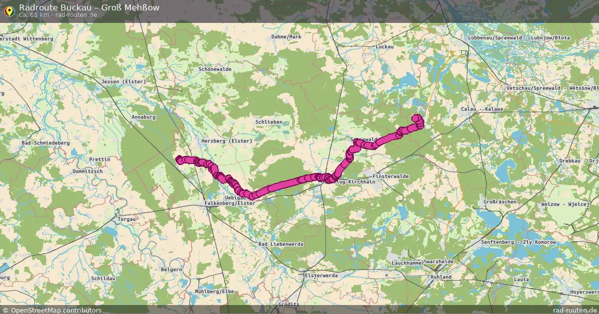 Radtour Buckau – Groß Mehßow