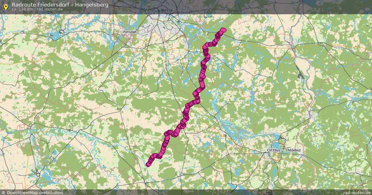 Radtour Friedersdorf – Hangelsberg