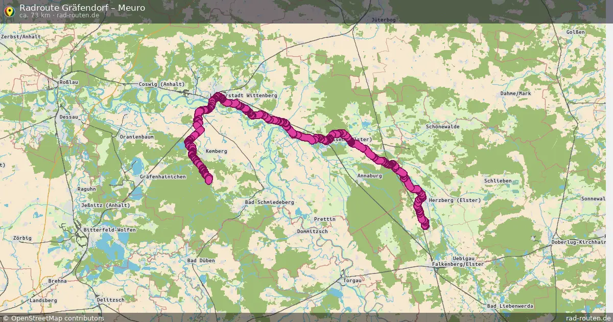 Radtour Gräfendorf – Meuro