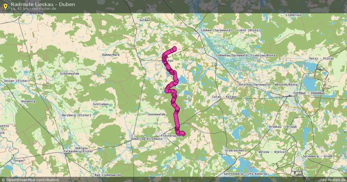 Radtour Lieskau – Duben