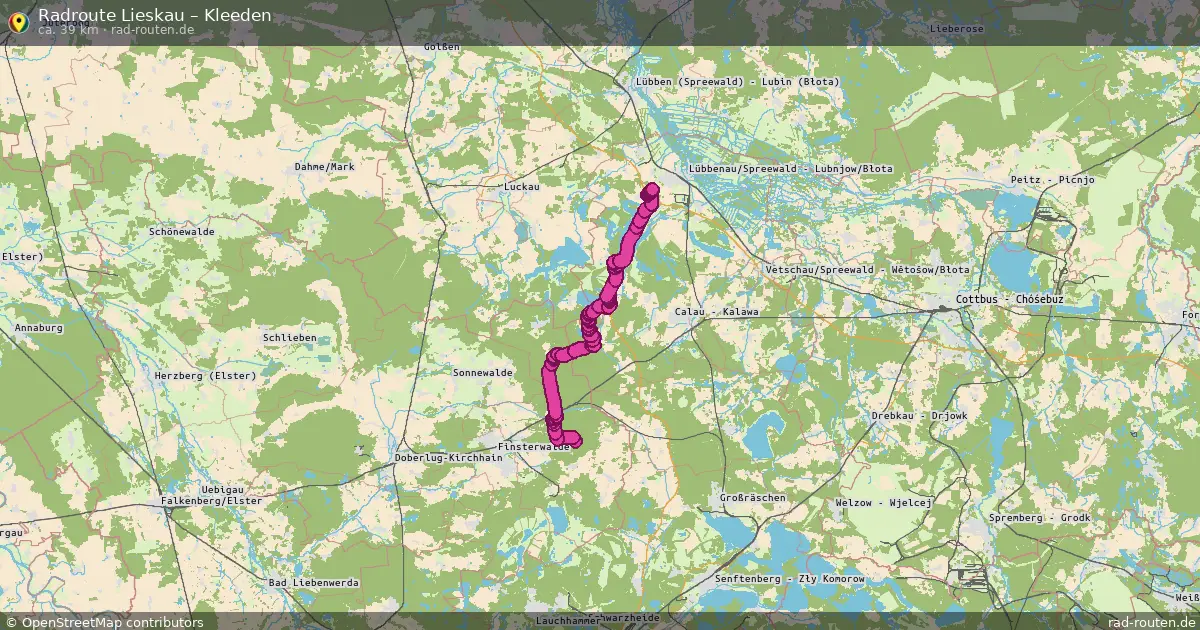Radtour Lieskau – Kleeden