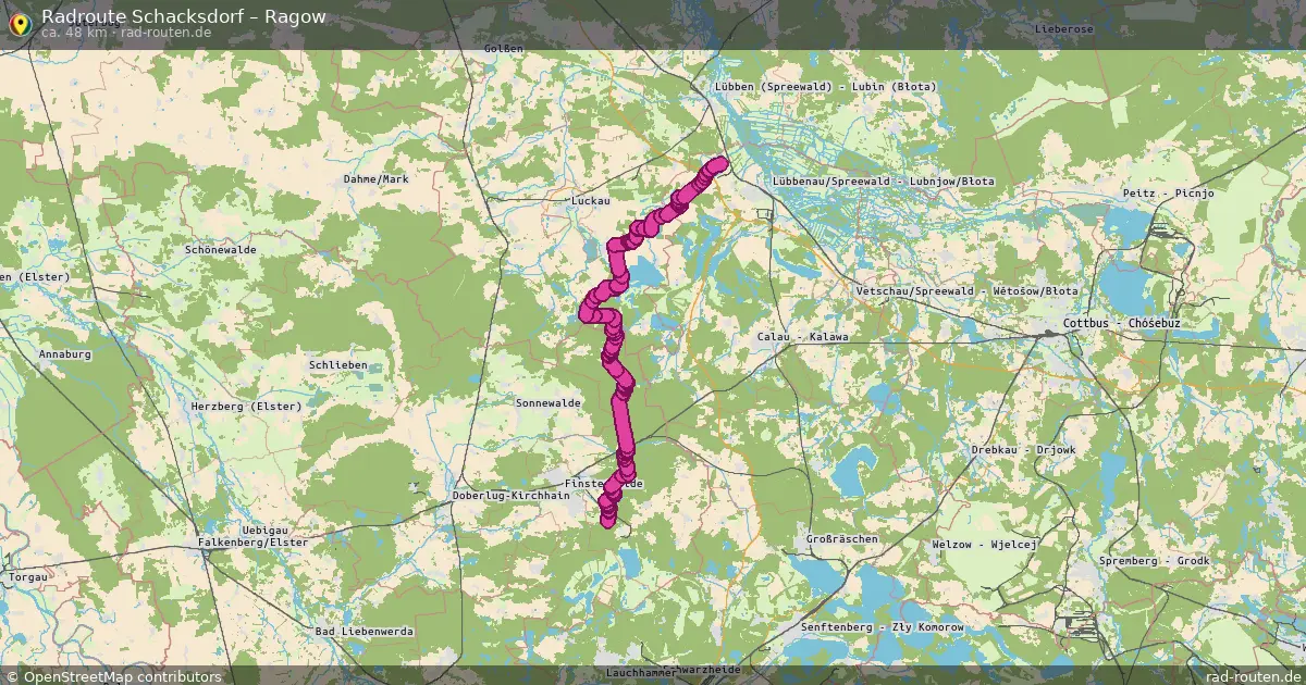 Radtour Schacksdorf – Ragow