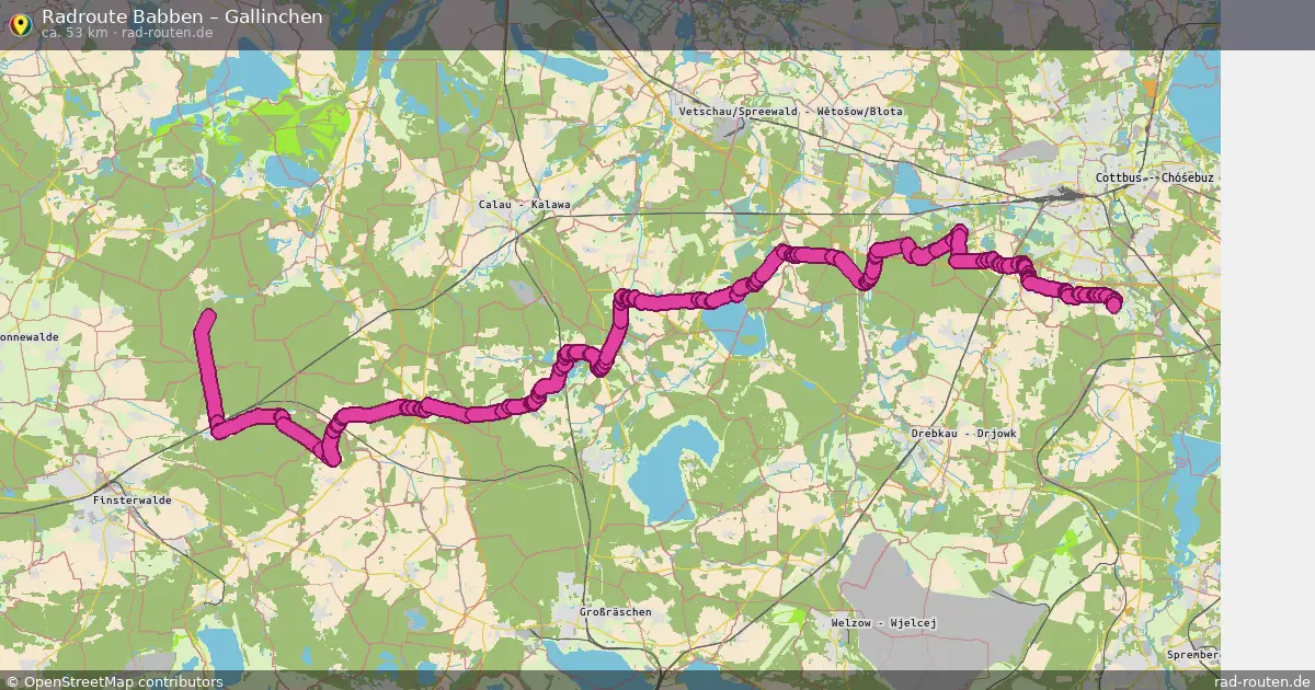 Radtour Babben – Gallinchen