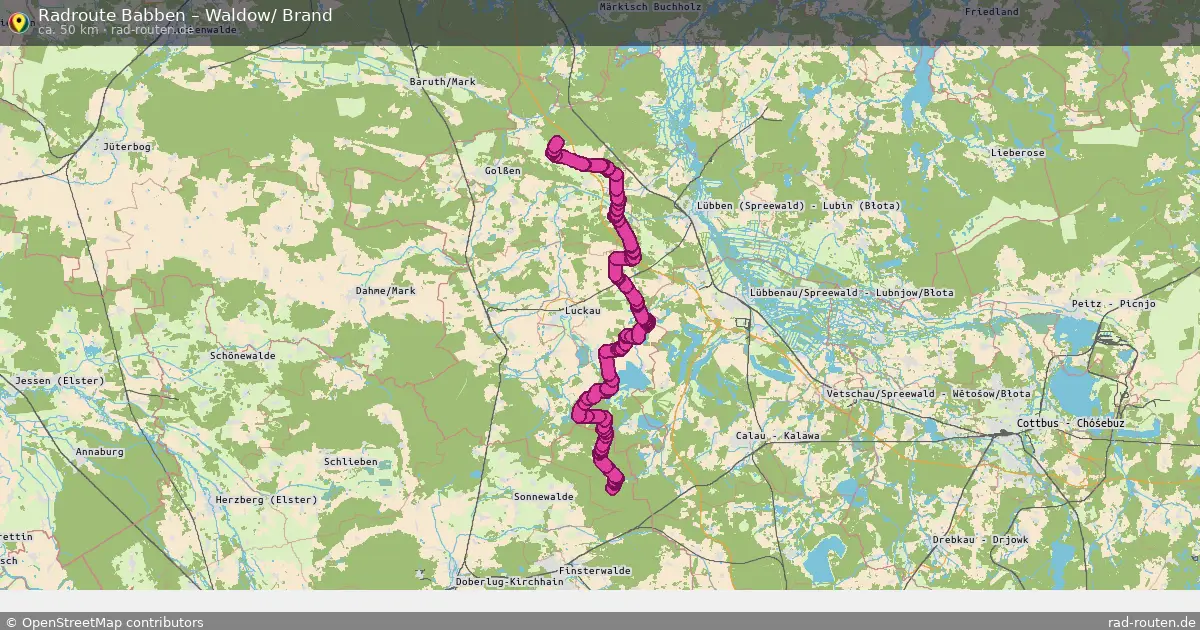 Radtour Babben – Waldow  Brand