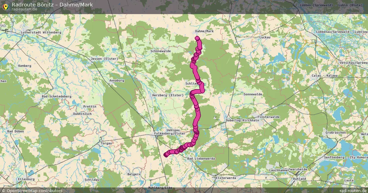 Radtour Bönitz – Dahme Mark