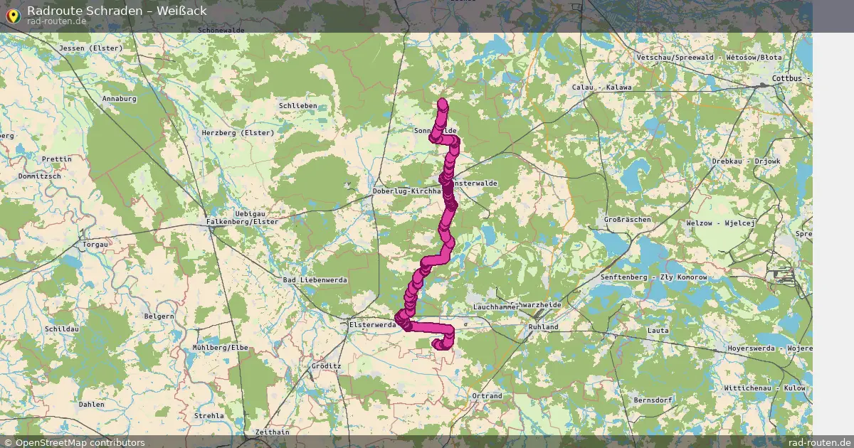 Radtour Schraden – Weißack