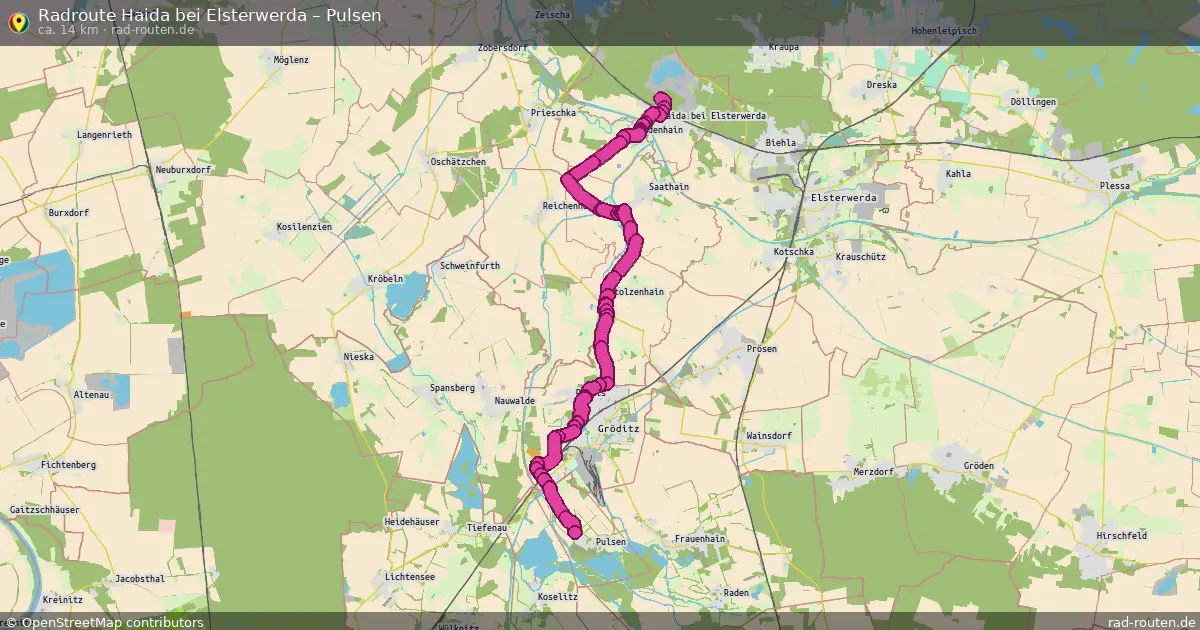 Radtour Haida Bei Elsterwerda – Pulsen