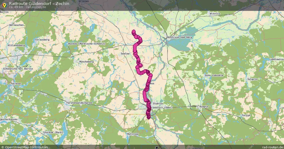 Radtour Güldendorf – Zechin