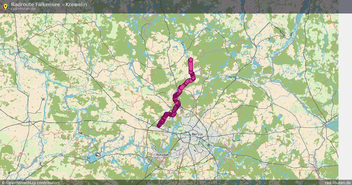 Radtour Falkensee – Krewelin