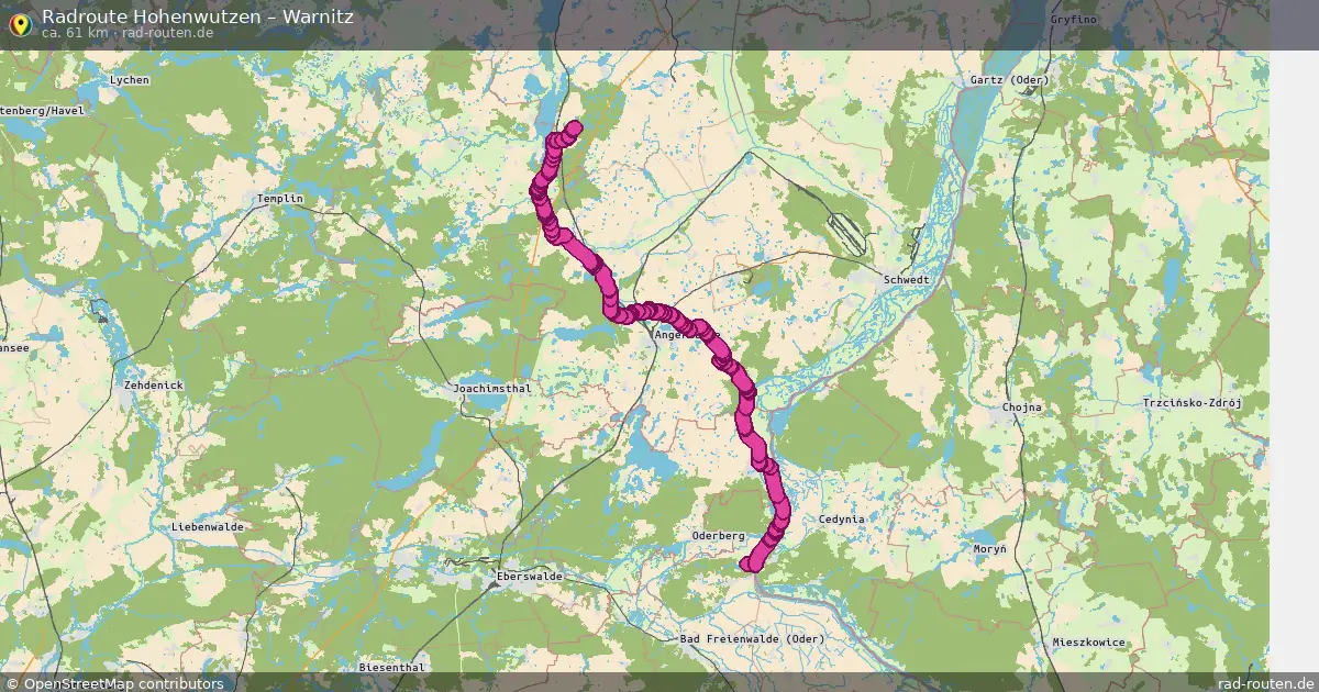 Radtour Hohenwutzen – Warnitz