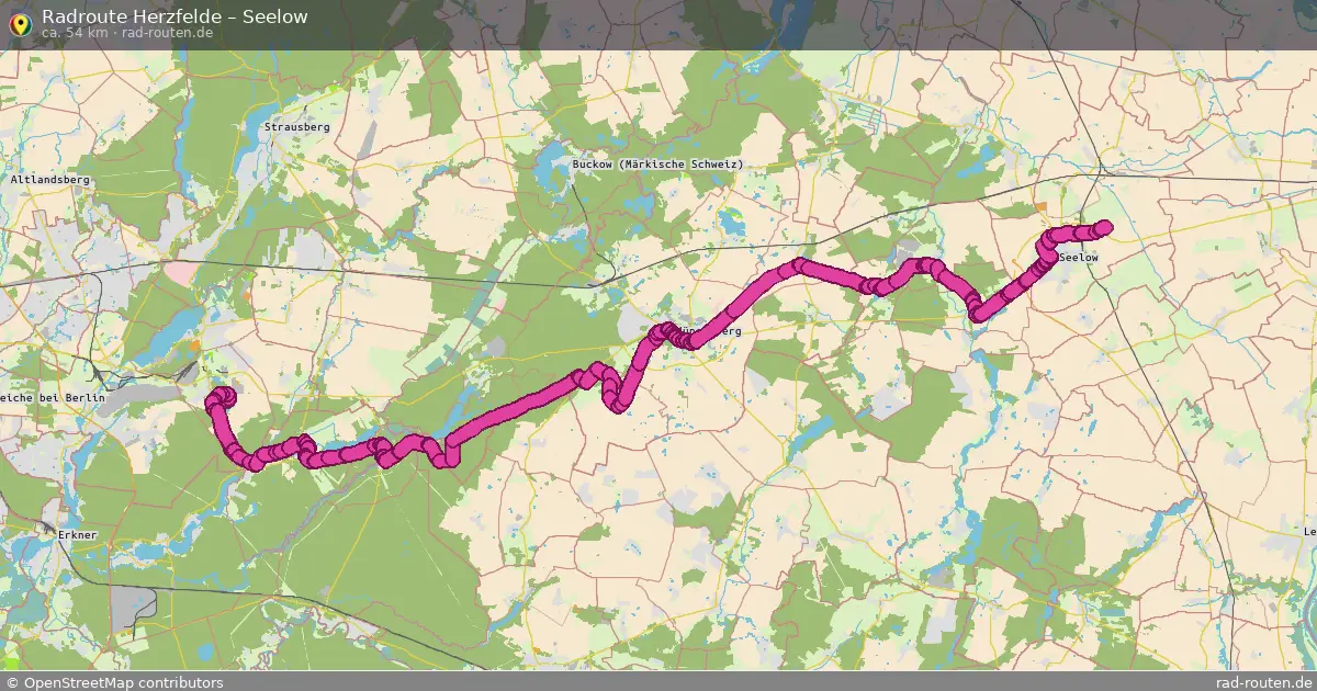 Radtour Herzfelde – Seelow