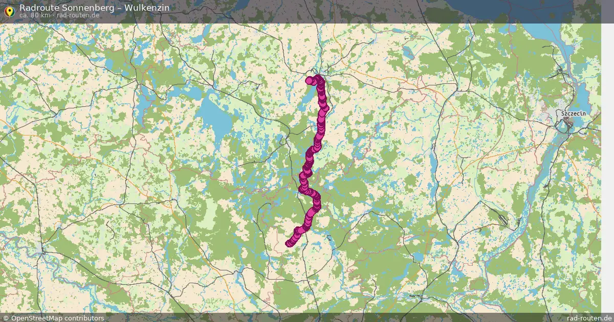 Radtour Sonnenberg – Wulkenzin