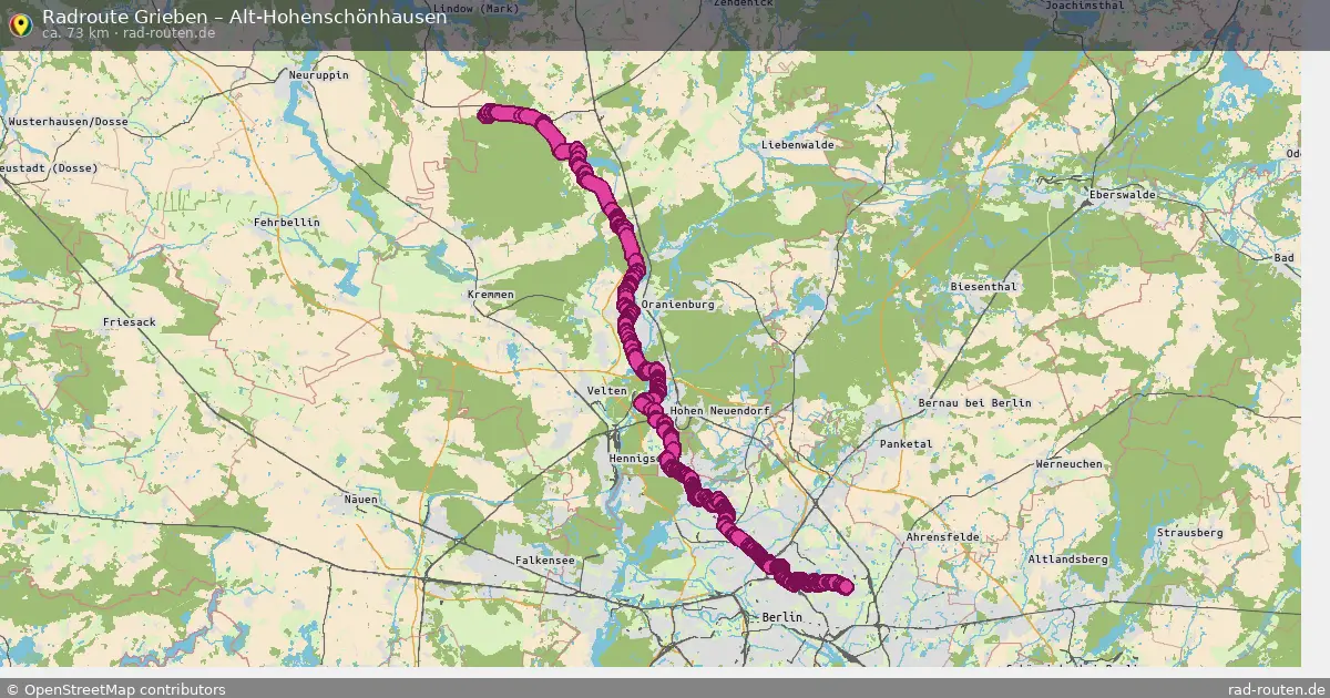 Radtour Grieben – Alt-Hohenschönhausen