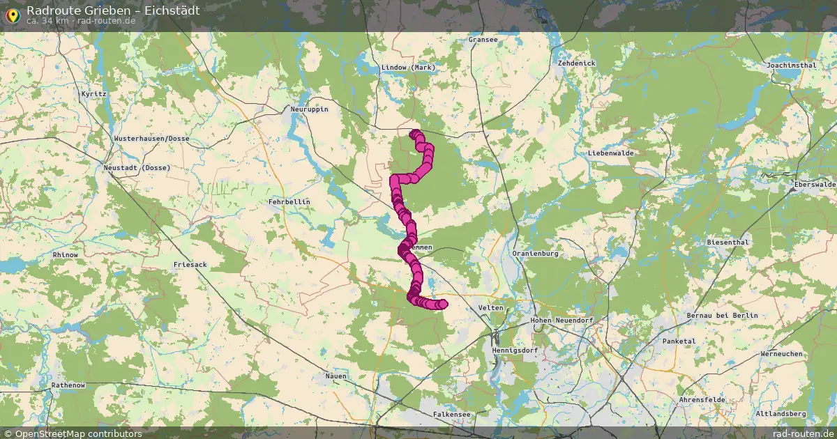 Radtour Grieben – Eichstädt