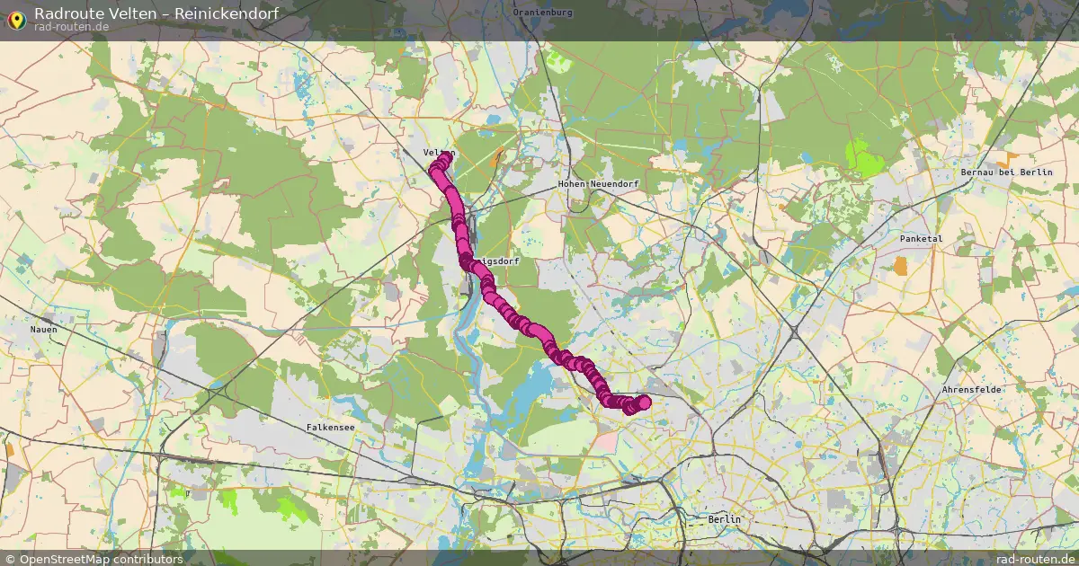 Radtour Velten – Reinickendorf