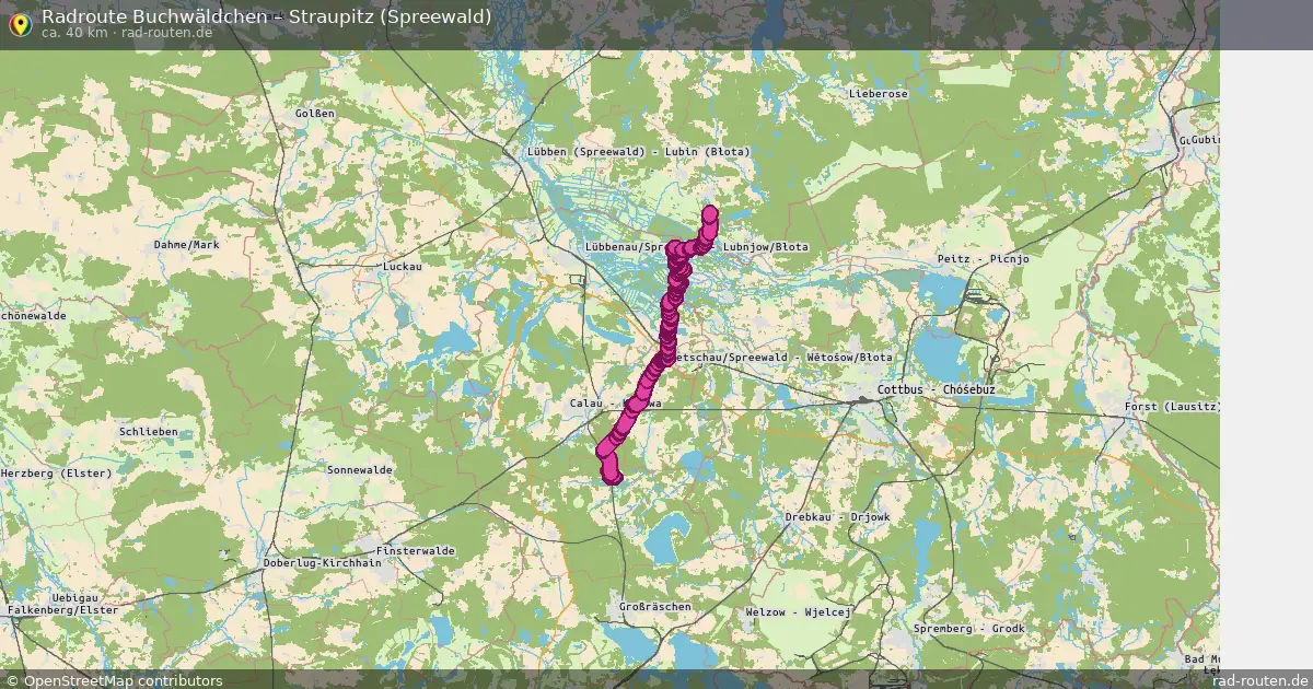 Radtour Buchwäldchen – Straupitz (Spreewald)