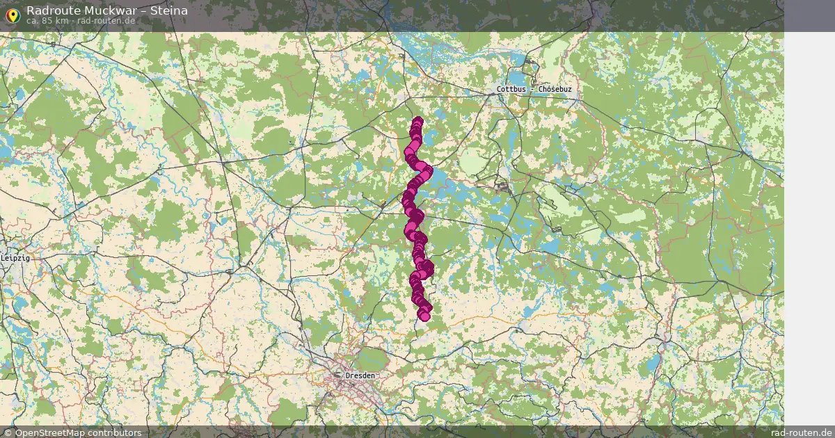 Radtour Muckwar – Steina