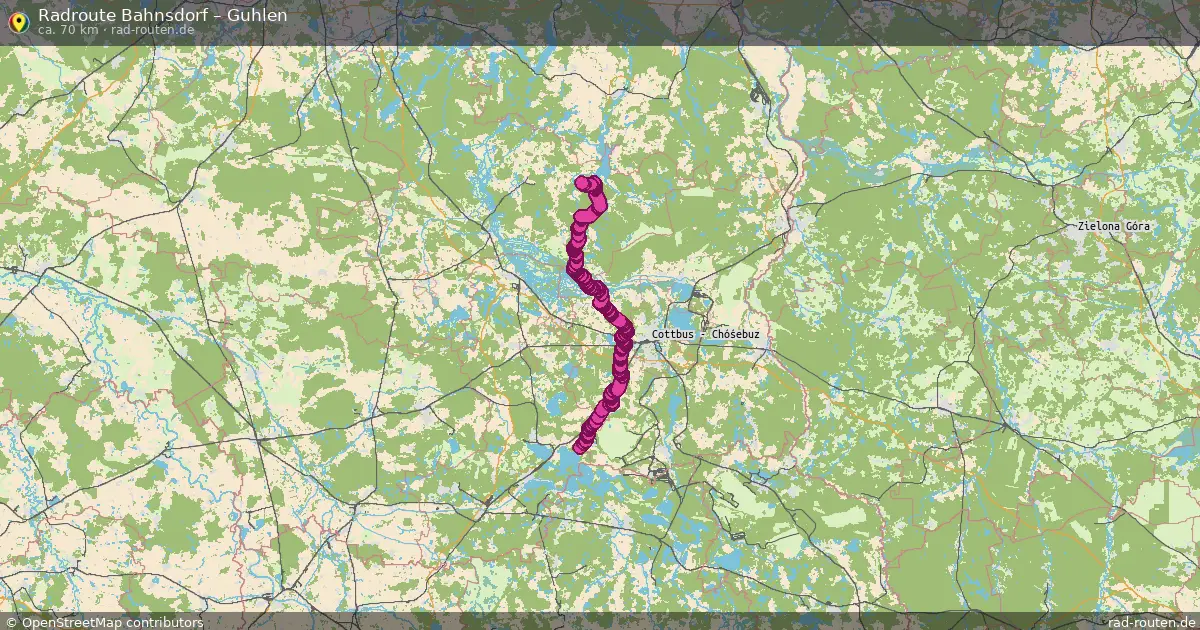 Radtour Bahnsdorf – Guhlen