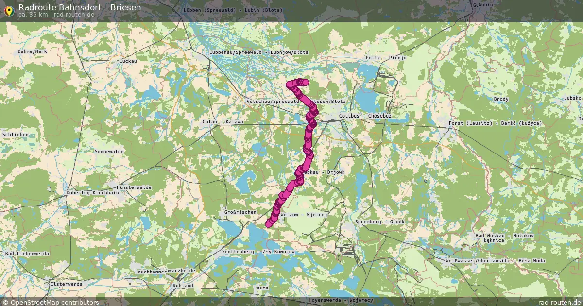 Radtour Bahnsdorf – Briesen