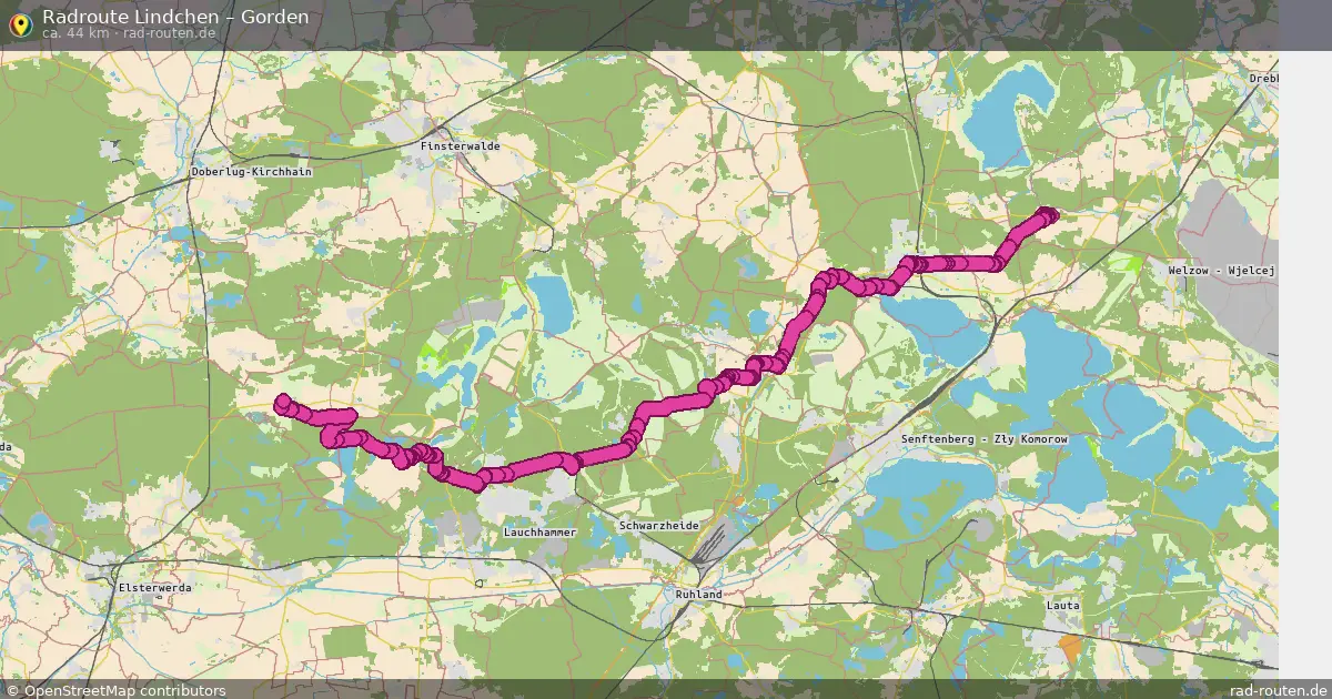 Radtour Lindchen – Gorden