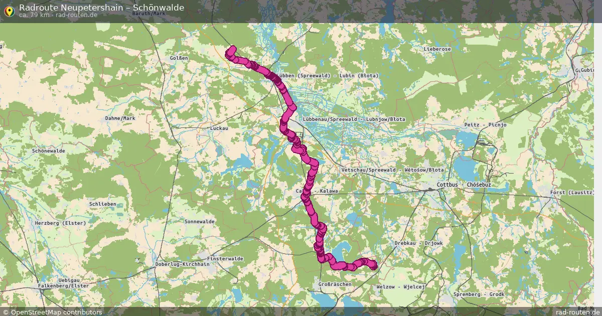 Radtour Neupetershain – Schönwalde