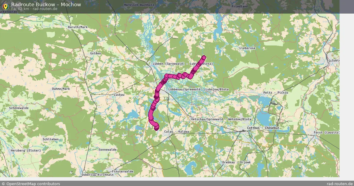 Radtour Buckow – Mochow
