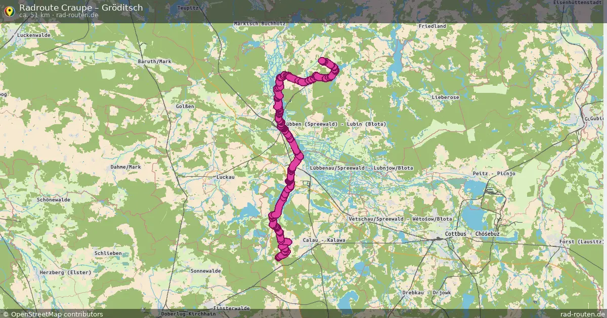 Radtour Craupe – Gröditsch