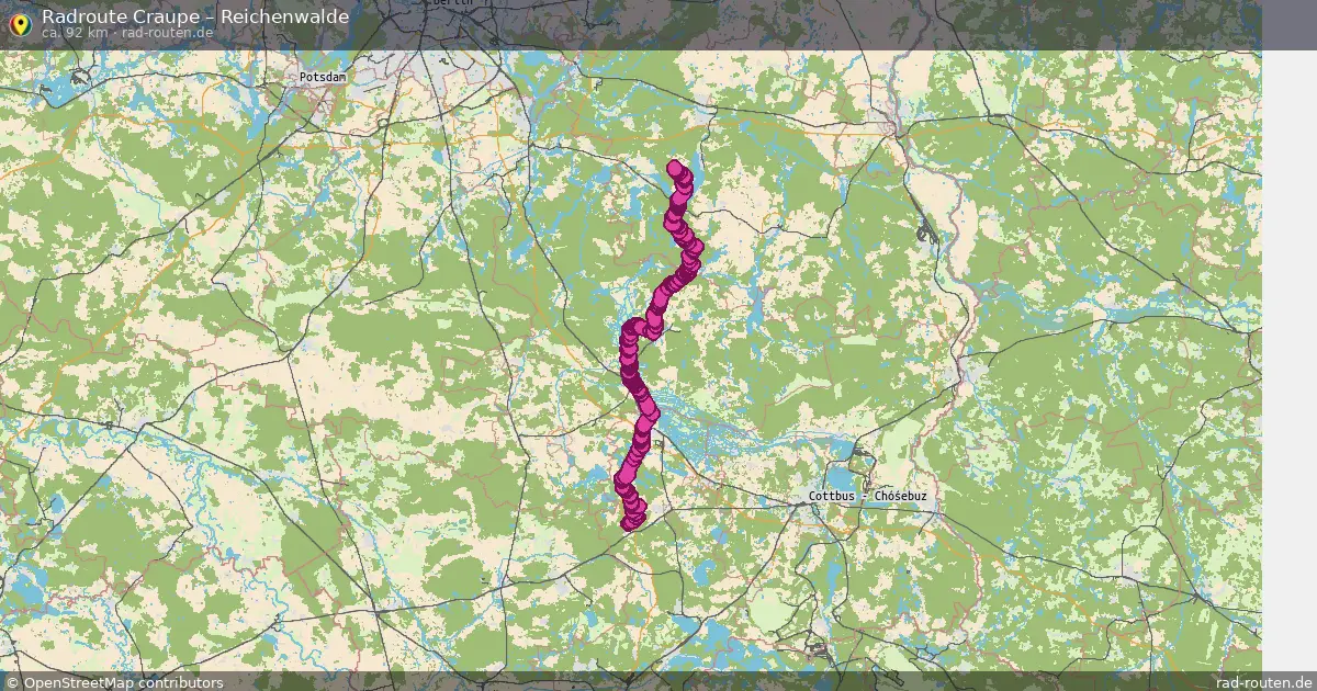 Radtour Craupe – Reichenwalde