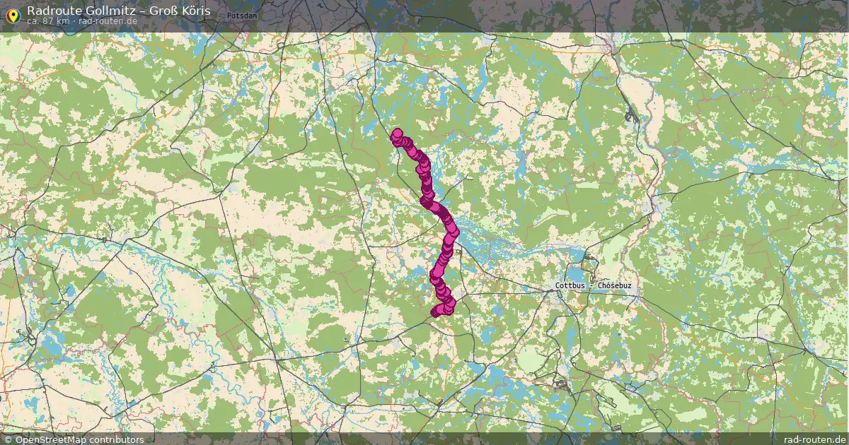Radtour Gollmitz – Groß Köris