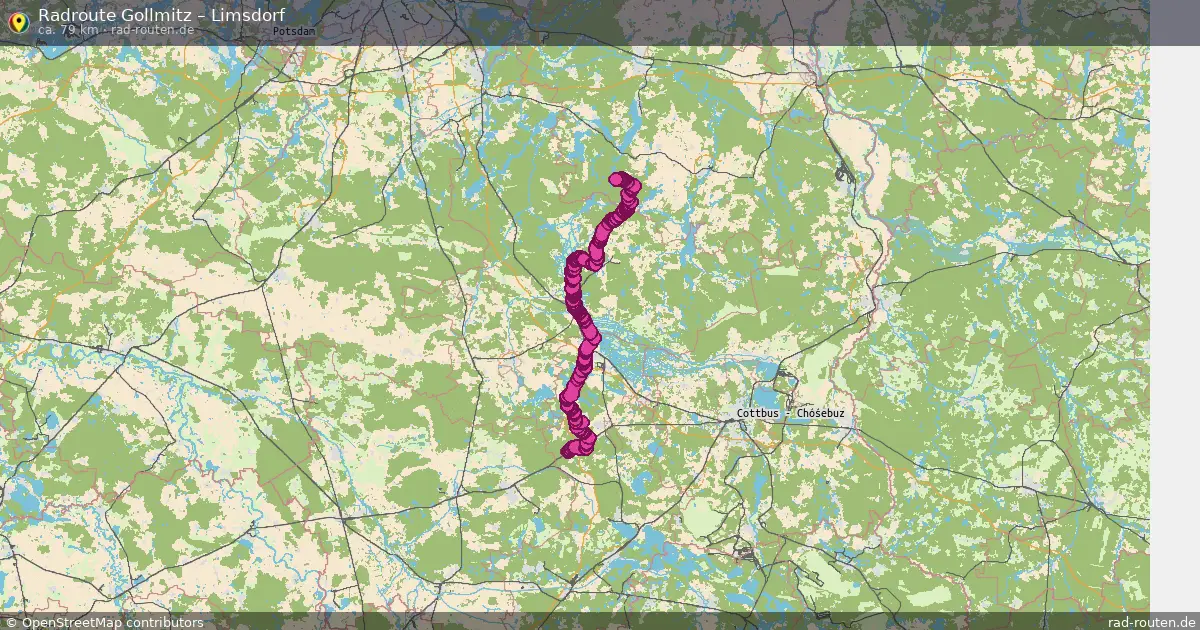 Radtour Gollmitz – Limsdorf