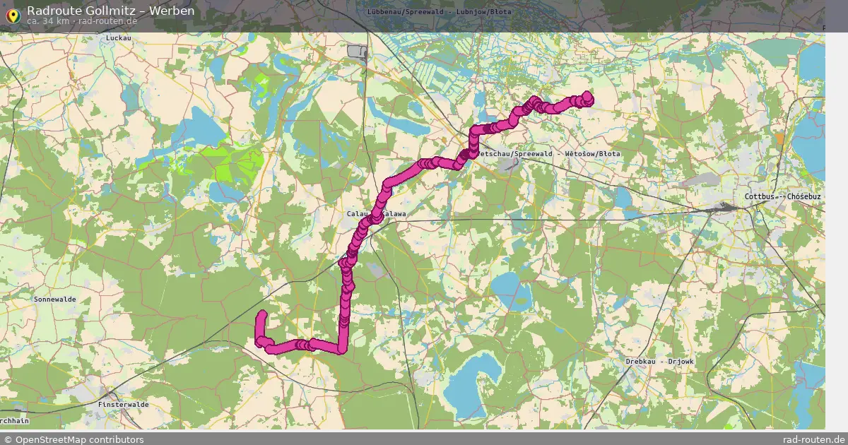 Radtour Gollmitz – Werben