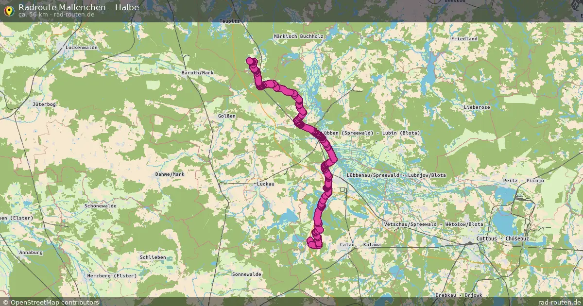 Radtour Mallenchen – Halbe